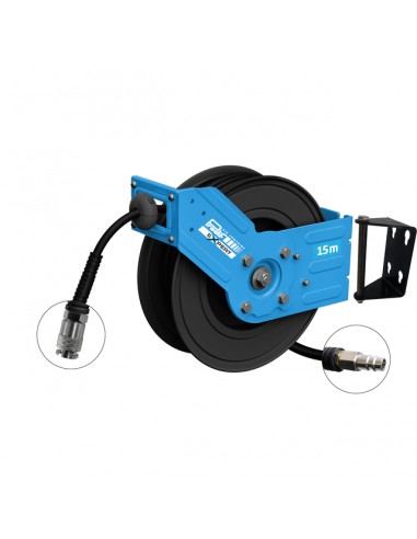 ENROULEUR TUYAU D'AIR AUROMATIQUE 10X15 MM LONGEUR 15 M