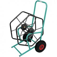 ENROULEUR SATURNE SUR ROUES POUR TUYAU CAPACITE 200M 15/19MM