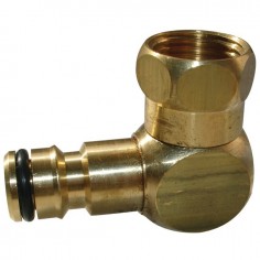 RACCORD TOURNANT 1/2 FEMELLE LAITON