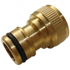 EMBOUT ROBINET 3/4 FEMELLE LAITON GRAND DEBIT