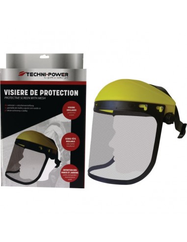 VISIERE DE PROTECTION GRILLAGEE TECHNI-POWER