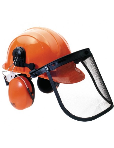 CASQUE COMPLET AVEC ANTI-BRUIT ET VISIERE TECHNI-POWER