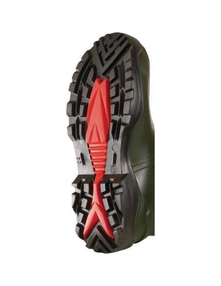 BOTTES DE SECURITE PUROFORT + VERT 49/50 DUNLOP