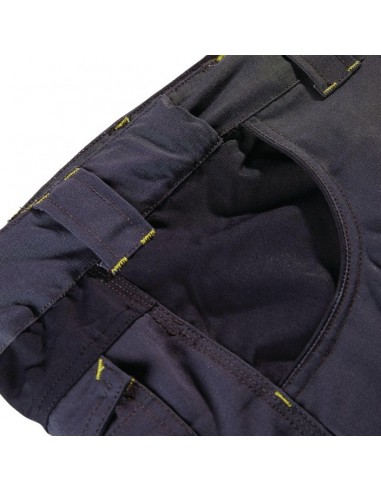 PANTALON DE TRAVAIL ADAM GRIS/NOIR 44