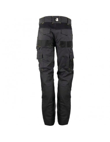 PANTALON DE TRAVAIL ADAM GRIS/NOIR 46