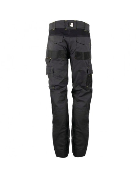 PANTALON DE TRAVAIL ADAM GRIS/NOIR 48