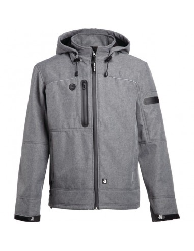 VESTE SOFTSHELL FLORES GRIS 3XL NORTH WAYS