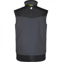 GILET DE TRAVAIL SANS MANCHES 10 POCHES ALI GRIS/NOIR M 2