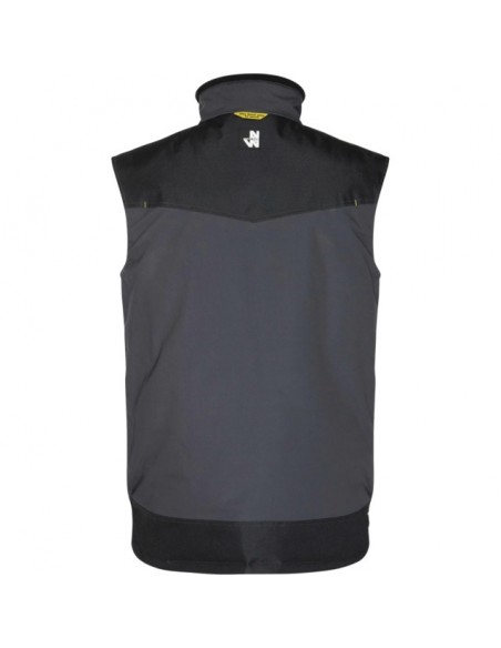 GILET DE TRAVAIL SANS MANCHES 10 POCHES ALI GRIS/NOIR XL