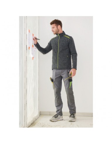 GILET SWEAT POLAIRE LENNY GRIS M