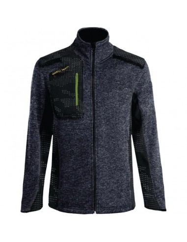 VESTE POLAIRE DOUBLURE SHERPA 5 POCHES NATO NOIR L