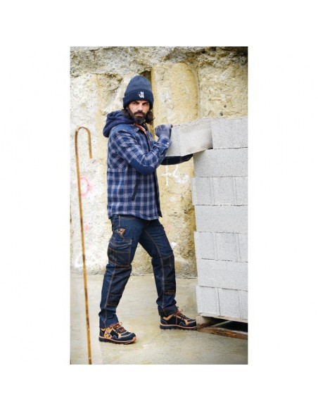 JEANS DE TRAVAIL STRETCH 9 POCHES DORNIER 38