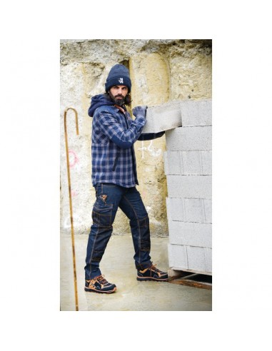 JEANS DE TRAVAIL STRETCH 9 POCHES DORNIER 50