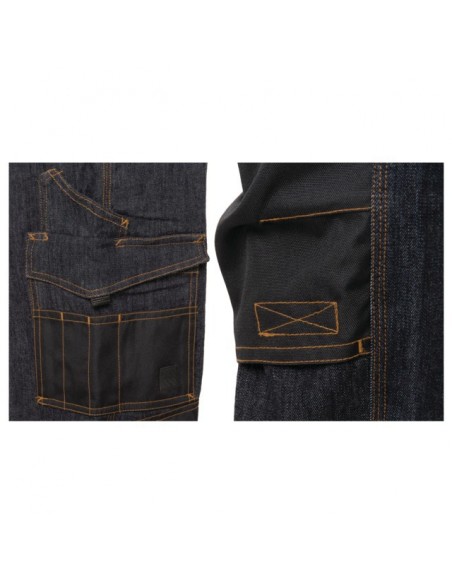 JEANS DE TRAVAIL STRETCH 9 POCHES DORNIER 50