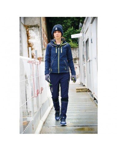 PANTALON DE TRAVAIL FEMME LUCIE MARINE 42