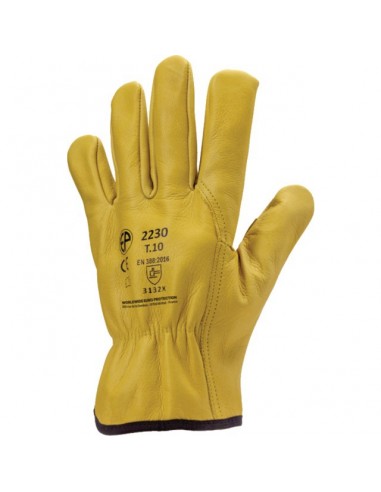 GANTS DE MANUTENTION CUIR FLEUR DE VACHETTE 8