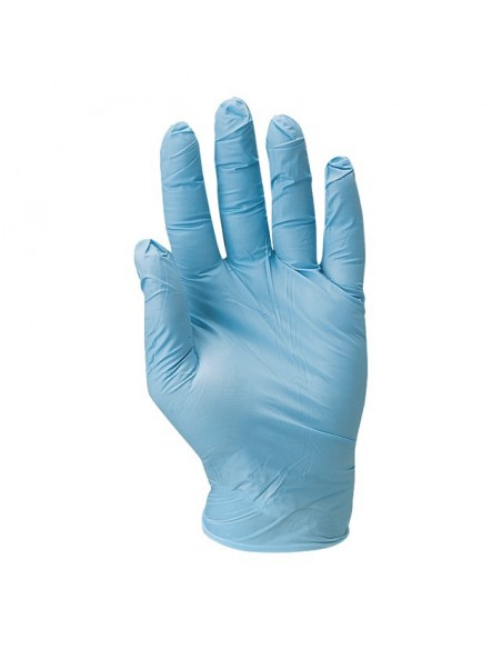 GANTS NITRILE NON POUDRES BLEU BOITE 100 9-10 MERCATOR