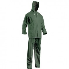 ENSEMBLE PLUIE PVC DOUBLE INDUCTION VERT M