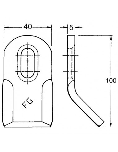5X34MM FG000102 FORGES GORCE