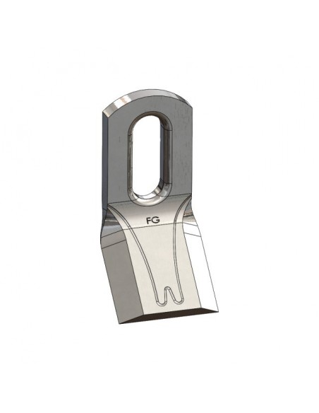 COUTEAU DE DEBROUSSAILEUSE RENFORCE 40X8X97 MM TROU 15X41MM FG000133 FORGES GORCE