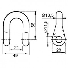 MANILLE DROITE Ø 11 2