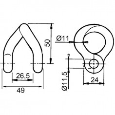 MANILLE TORSADEE PR FLEAU 43 2
