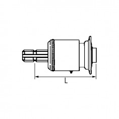 ROUE LIBRE ROTATION A DROITE MALE FEMELLE 13/8 6C 2