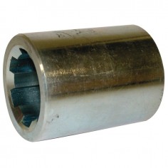 DOUILLE CANNELEE FEMELLE 13/8 6C LG 120 MM