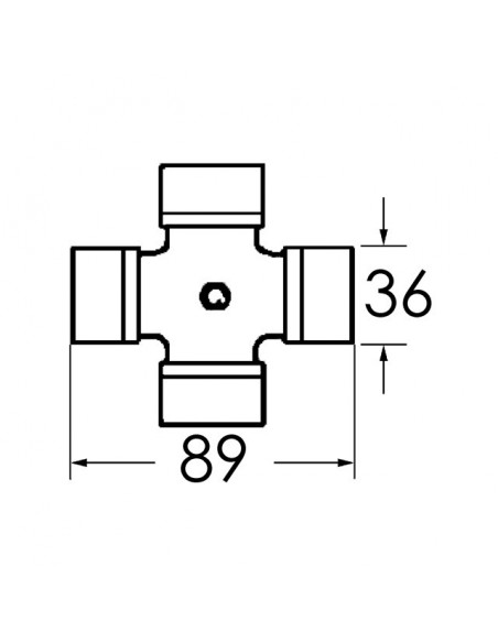 CROISILLON 36X89 GRAISSEUR CENTRAL