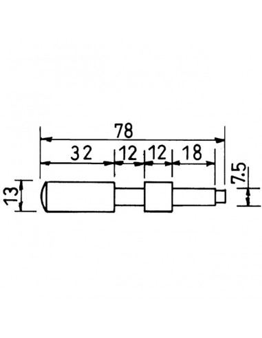 VERROUILLAGE BOUTON POUSSOIR V10