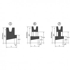 POULIE VECO 1 SPA 106 SC 4025 2