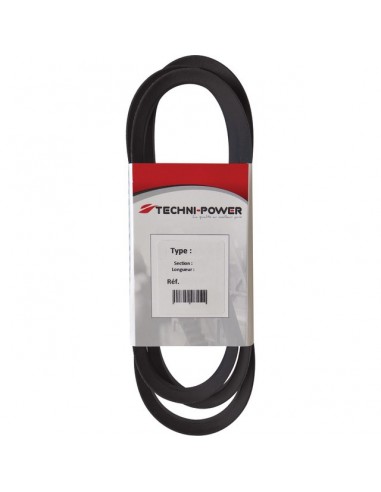 COURROIE TRAPEZOIDALE LISSE SPZ1750 - 10X08X1750