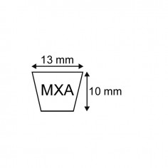 COURROIE TRAPEZOIDALE CRANTEE MX A30 - XPA800 2