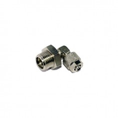 EQUERRE ORIENTABLE CYLINDRIQUE D6-G1/8 JOINT TORIQUE