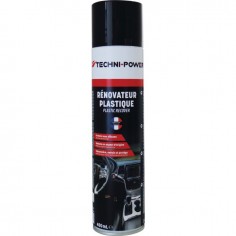 NETTOYANT RENOVATEUR PLASTIQUE AEROSOL 400ML TECHNI-POWER