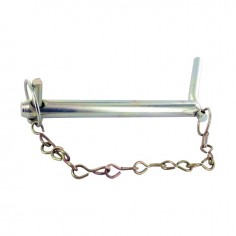 AXE D'ATTELAGE AVEC POIGNEE ET CHAINE 25X151