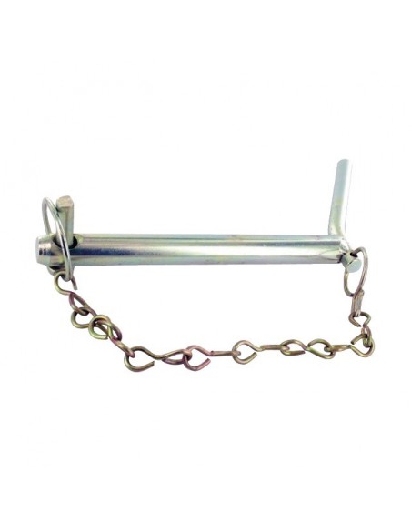 AXE D'ATTELAGE AVEC POIGNEE ET CHAINE 25X151
