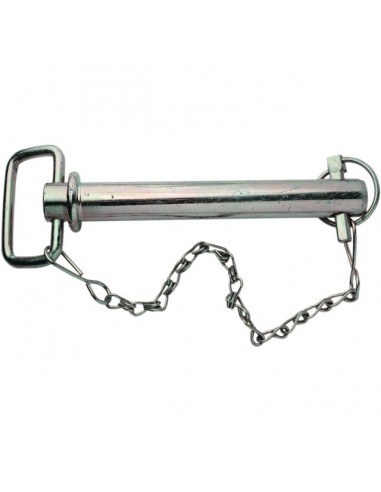 BROCHE D'ATTELAGE A POIGNEE 19X165 AVEC CHAINE