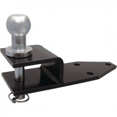 CHAPE D'ATTELAGE MIXTE AVEC ROTULE POUR MICRO TRACTEUR LG275MM