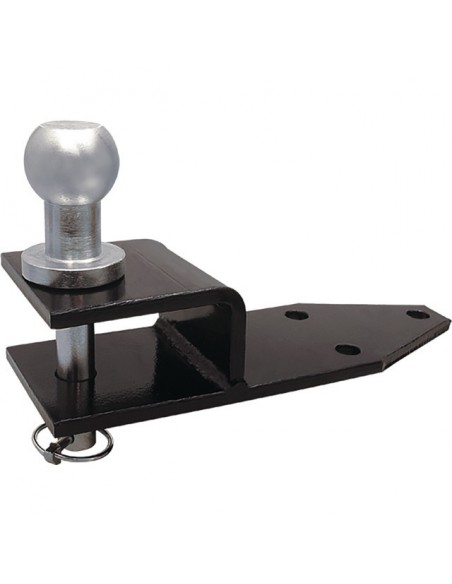 CHAPE D'ATTELAGE MIXTE AVEC ROTULE POUR MICRO TRACTEUR LG295MM