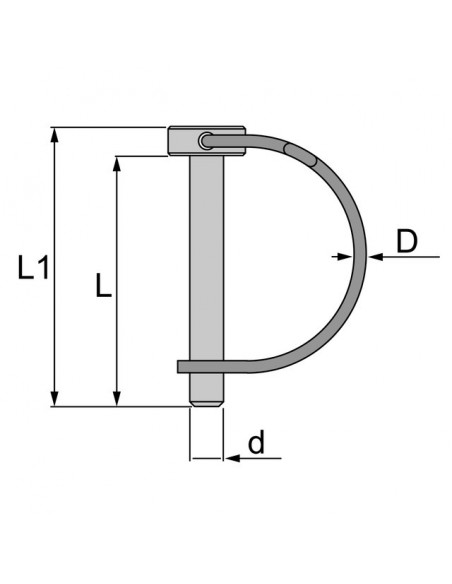 GOUPILLE A ARCEAU 10X67 MM