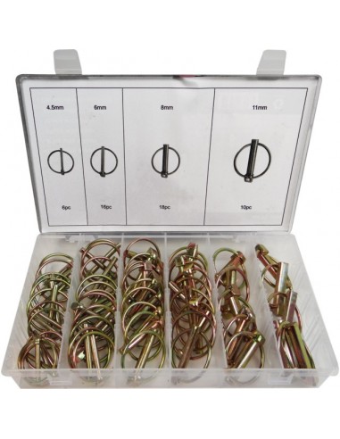 COFFRET 50 GOUPILLES CLIPS TECHNI-POWER