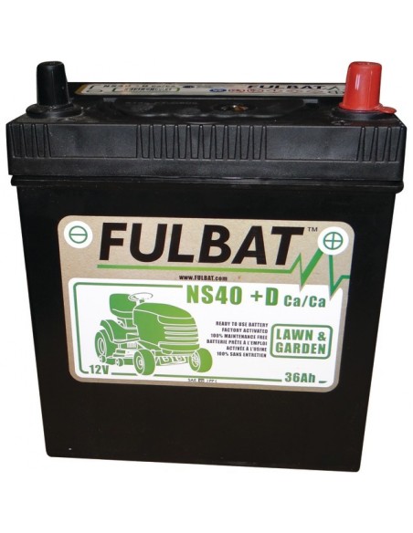 BATTERIE HUMIDE NS40 +DROITE PRETE A L'EMPLOI