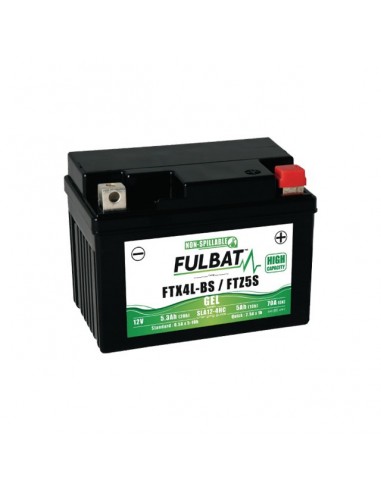 BATTERIE GEL FTX4L-BS / FTZ5S (Haute capacité)