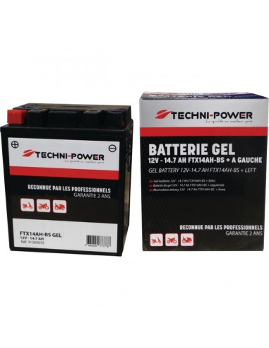 BATTERIE GEL FTX14AH-BS  (12N14-4A)