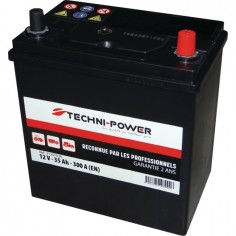 BATTERIE 12V-35AH/300A NS40 + A DROITE TECHNI-POWER
