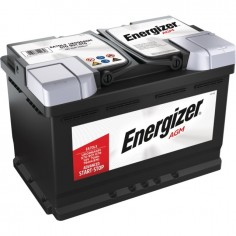 BATTERIE EA70L3 12V 70AH 760A EN + A DROITE AGM ENERGIZER