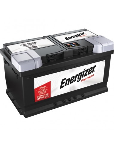 BATTERIE EM80LB4 12V 80AH 740A EN + A DROITE ENERGIZER PREMIUM