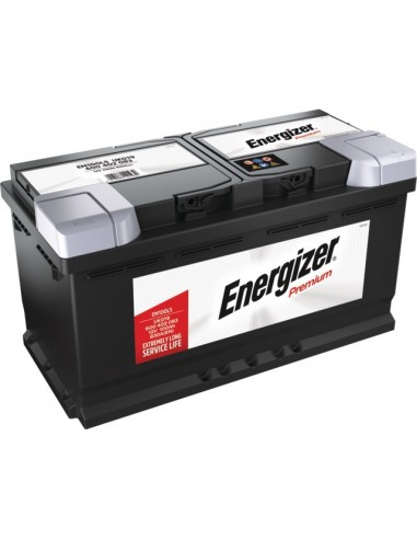 BATTERIE EM100L5 12V 100AH 830A EN + A DROITE ENERGIZER PREMIUM
