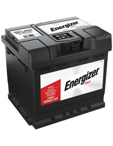 BATTERIE EP52L1 12V 52AH 470A EN + A DROITE ENERGIZER PLUS